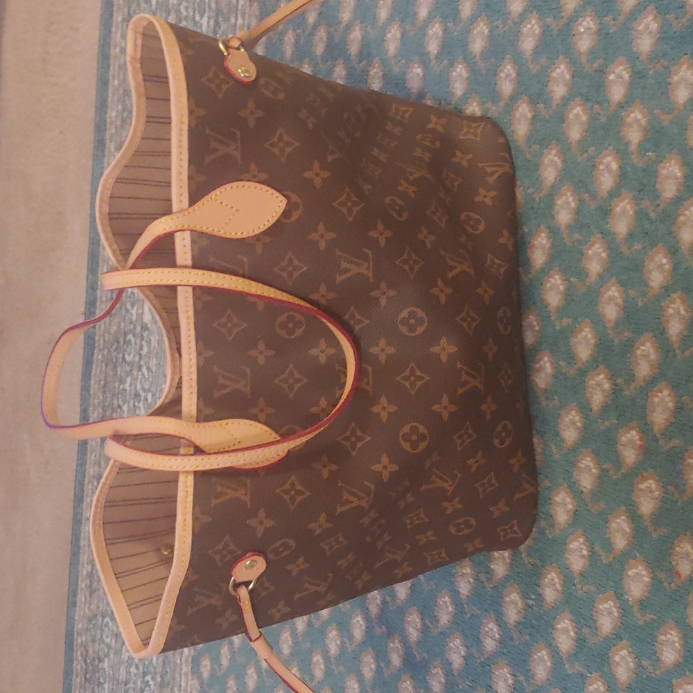 Brown and Tan Tote Purse